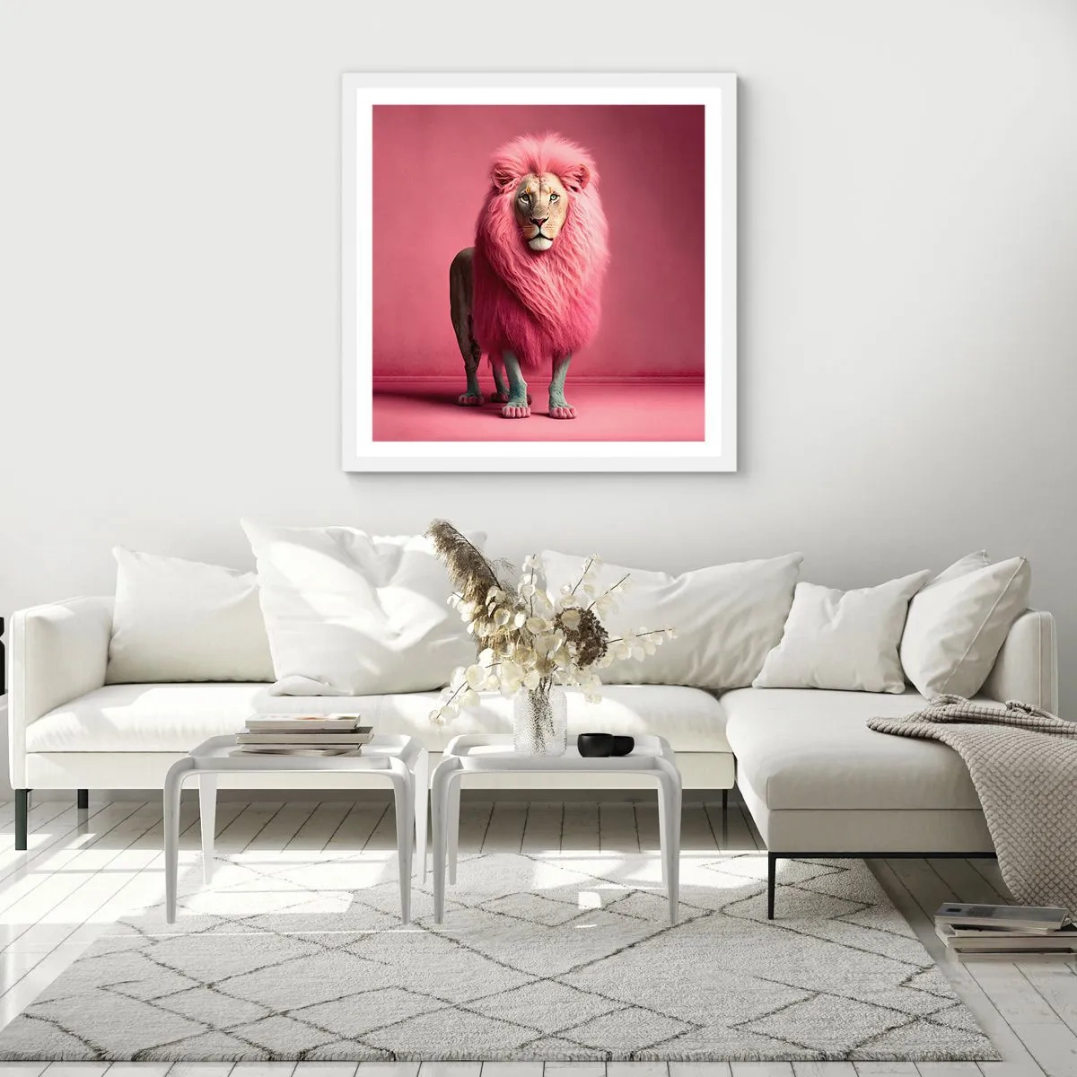 Poszter fekete keretben - És már nem félsz - 50x50 cm