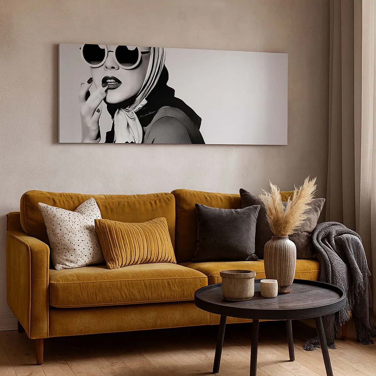 Vászonkép - Üdvözlet a 60-as évekből - 100x40 cm