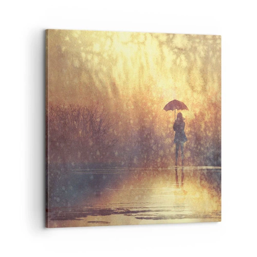 Vászonkép - Érzem, hogy valaki engem néz - 60x60 cm