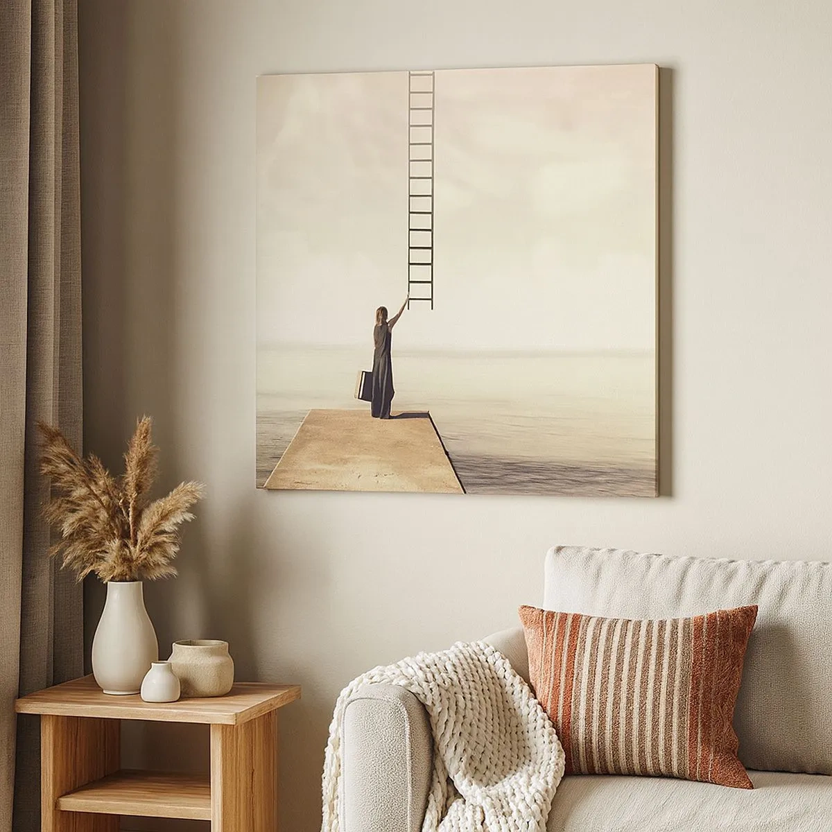 Vászonkép - Varázslatos utazás - 30x30 cm