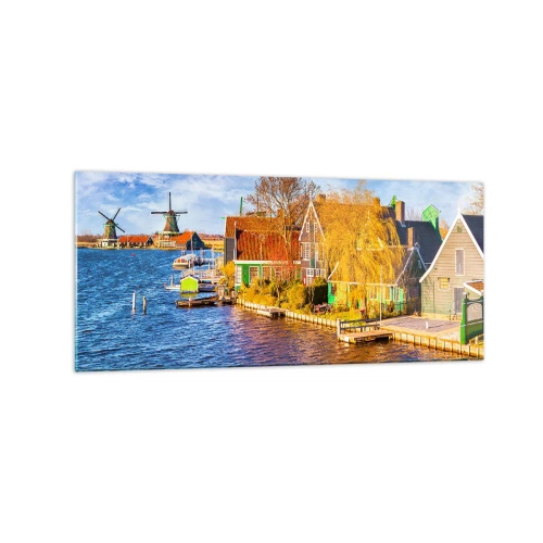 Üveg kép - Évszázadok óta nincs változás - 120x50 cm