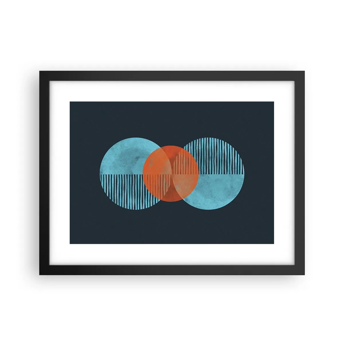 Poszter fehér keretben - Szimmetrikus kompozíció - 40x30 cm