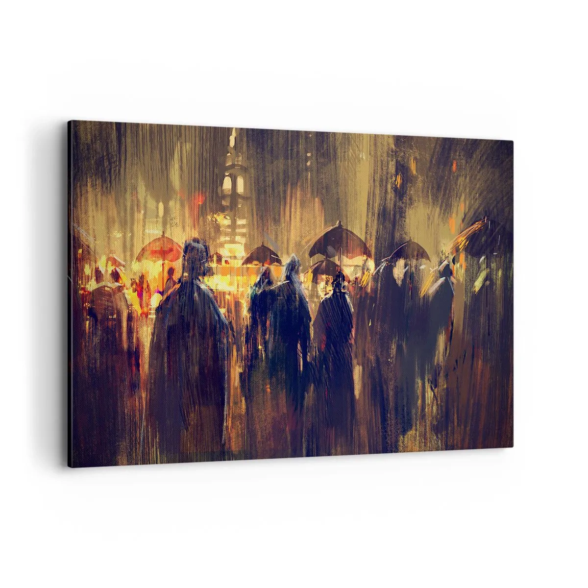 Vászonkép - Az eső imádói - 120x80 cm