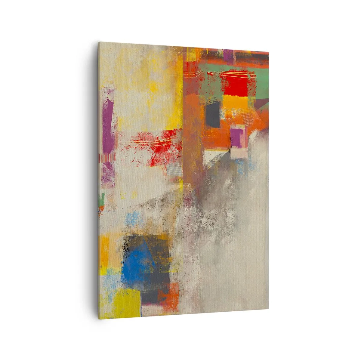Vászonkép - Színgeometria - 70x100 cm