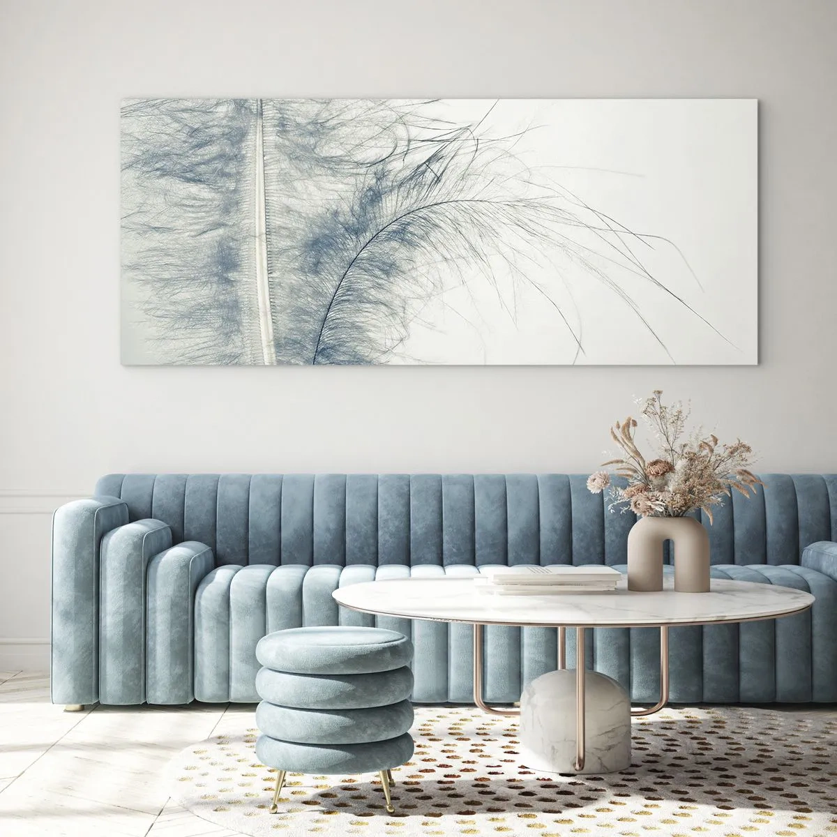 Üveg kép - A természet suttogása - 90x30 cm