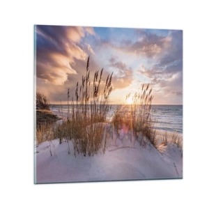 Üveg kép - Búcsú a naptól és a széltől - 60x60 cm