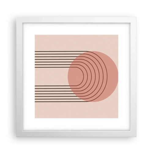 Poszter fekete keretben - Ellenállhatatlan vonzalom - 30x30 cm