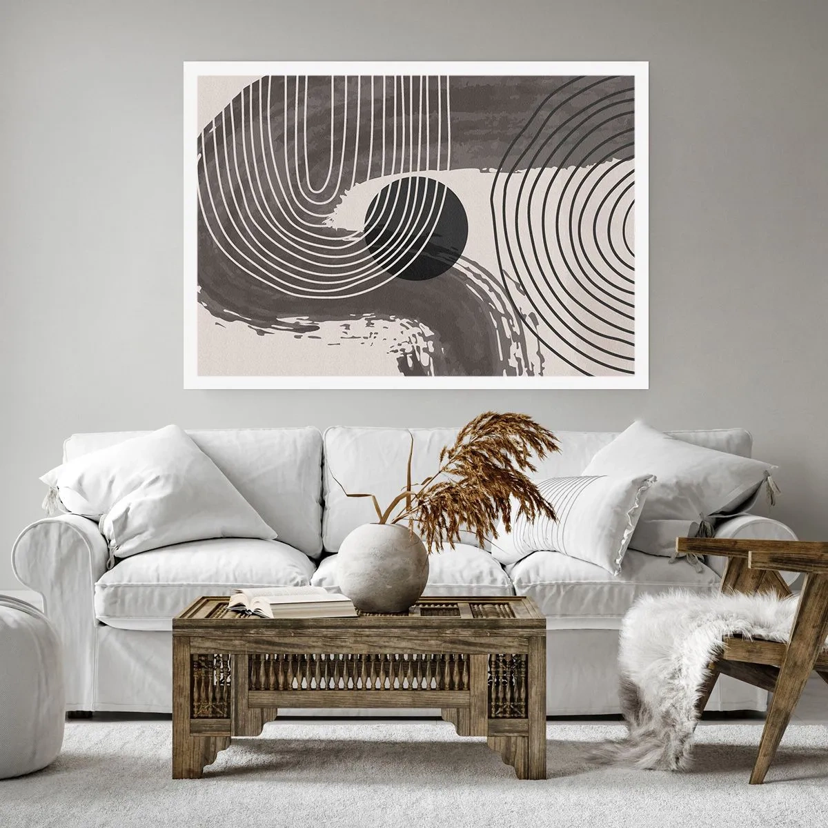 Poszter - Az ovális nyer - 70x50 cm