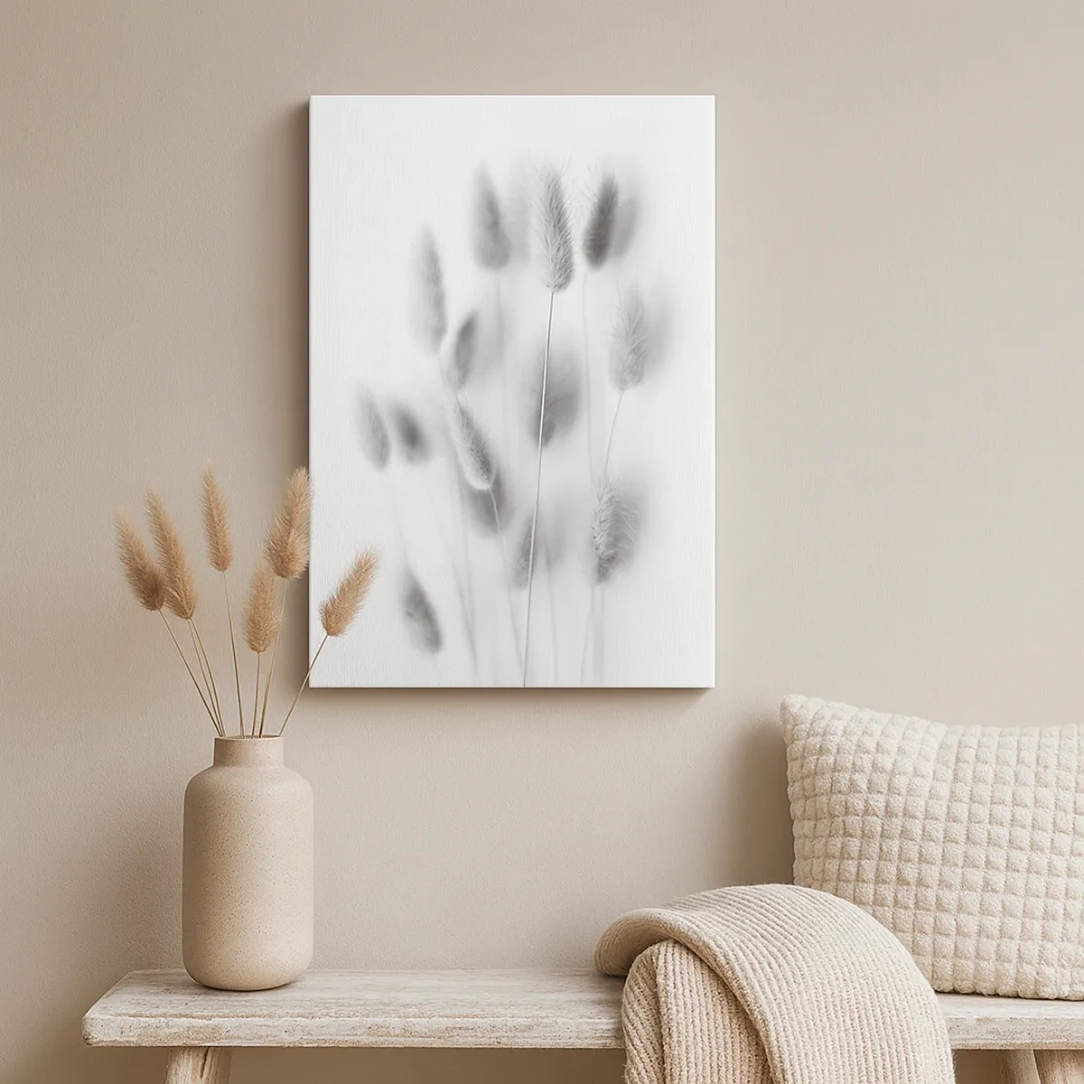 Vászonkép - A bolyhos fű - 50x70 cm