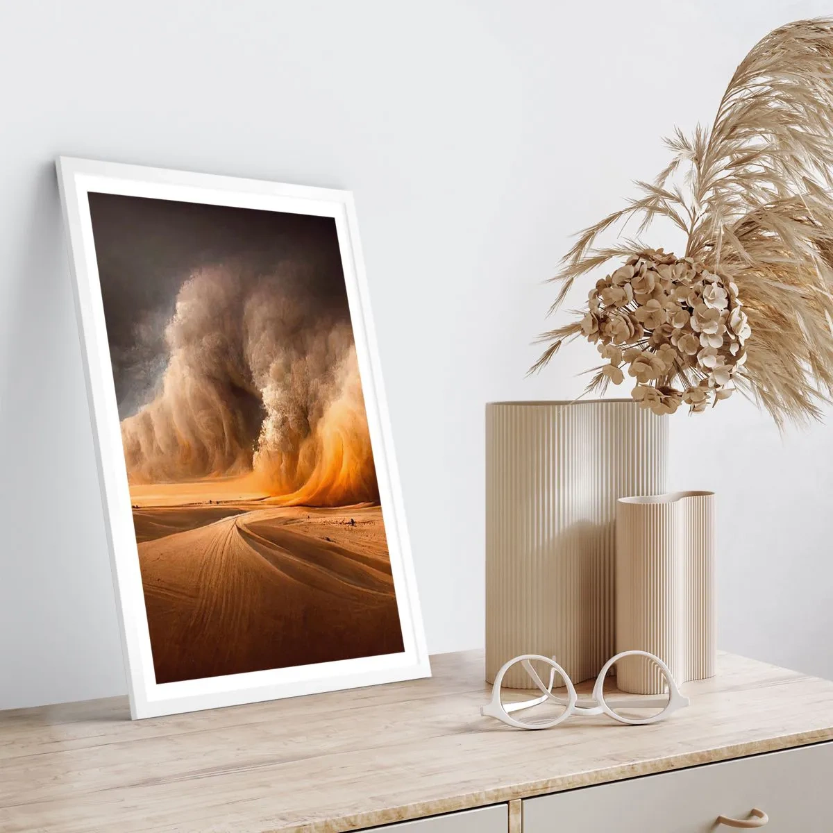 Poszter fekete keretben - A sivatag haragja - 70x100 cm