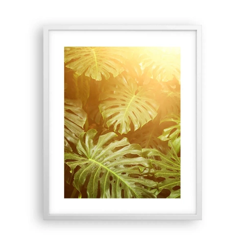 Poszter fekete keretben - A zöldbe belépni... - 40x50 cm