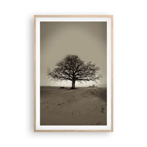 Poszter világos tölgy keretben - Innen az örökkévalóságig - 61x91 cm