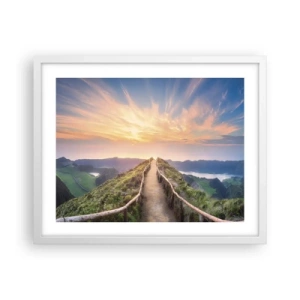 Poszter fekete keretben - Közel az éghez - 50x40 cm