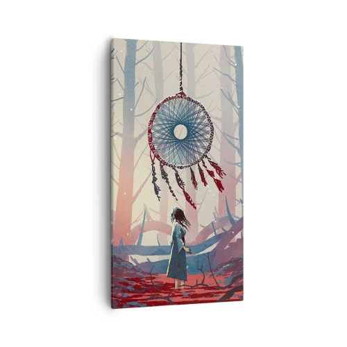 Vászonkép - A boldogság titkos rituáléja - 55x100 cm