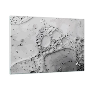 Üveg kép - Nyom a habban - 120x80 cm