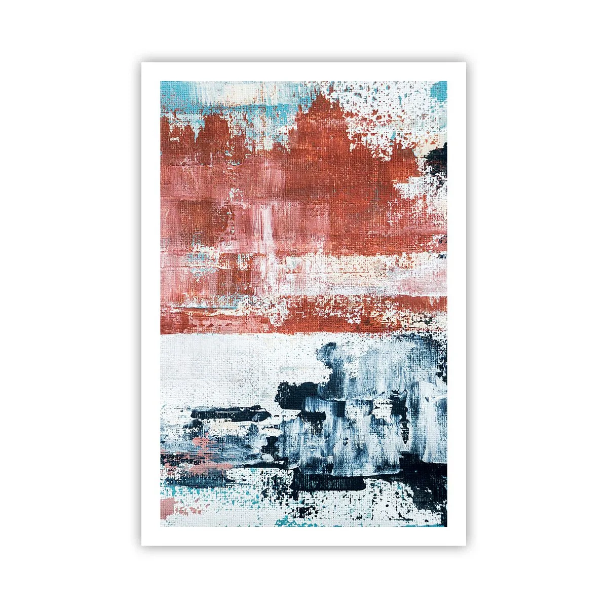 Poszter - Fele-fele absztrakt - 61x91 cm