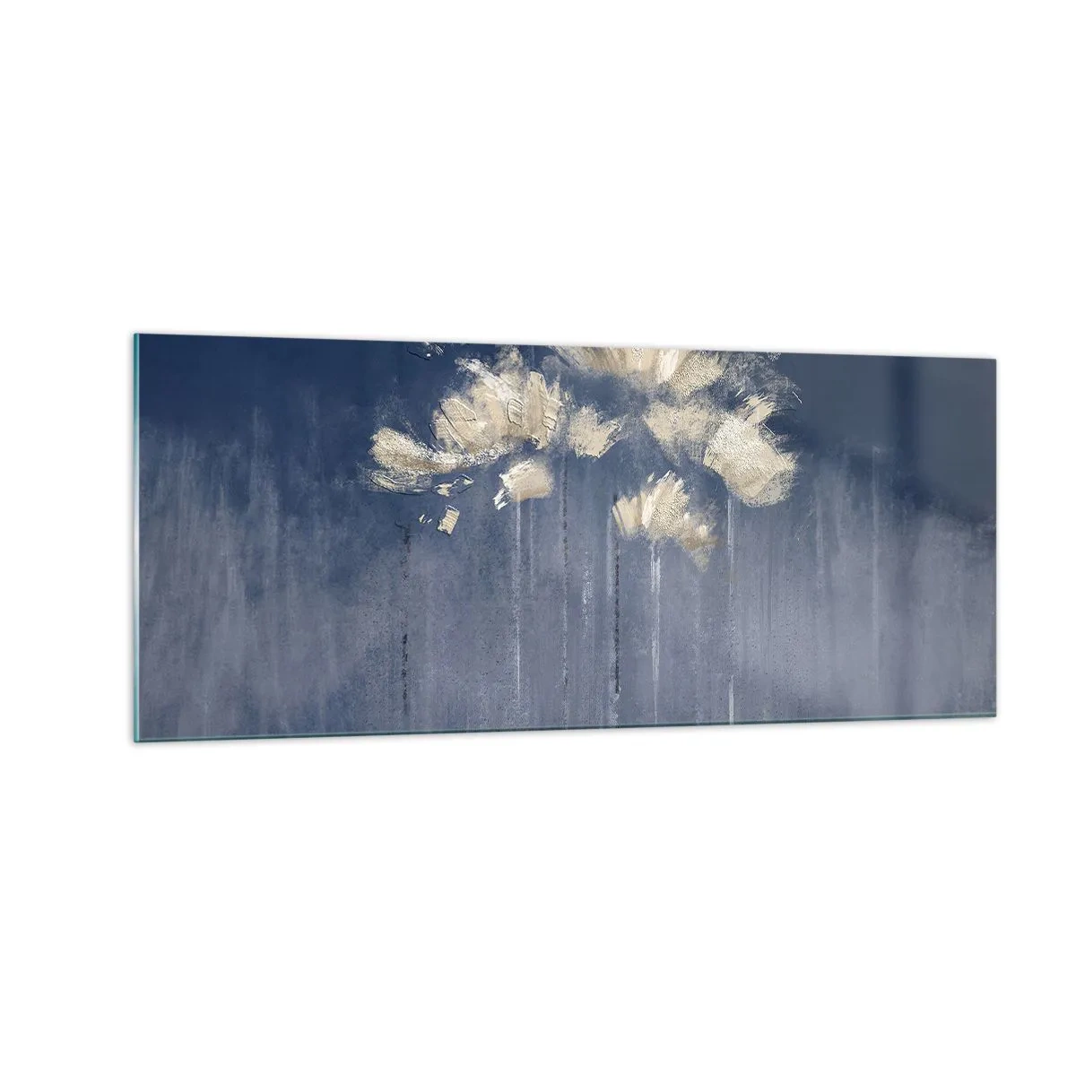 Üveg kép - Mint szirmok a szélben - 100x40 cm