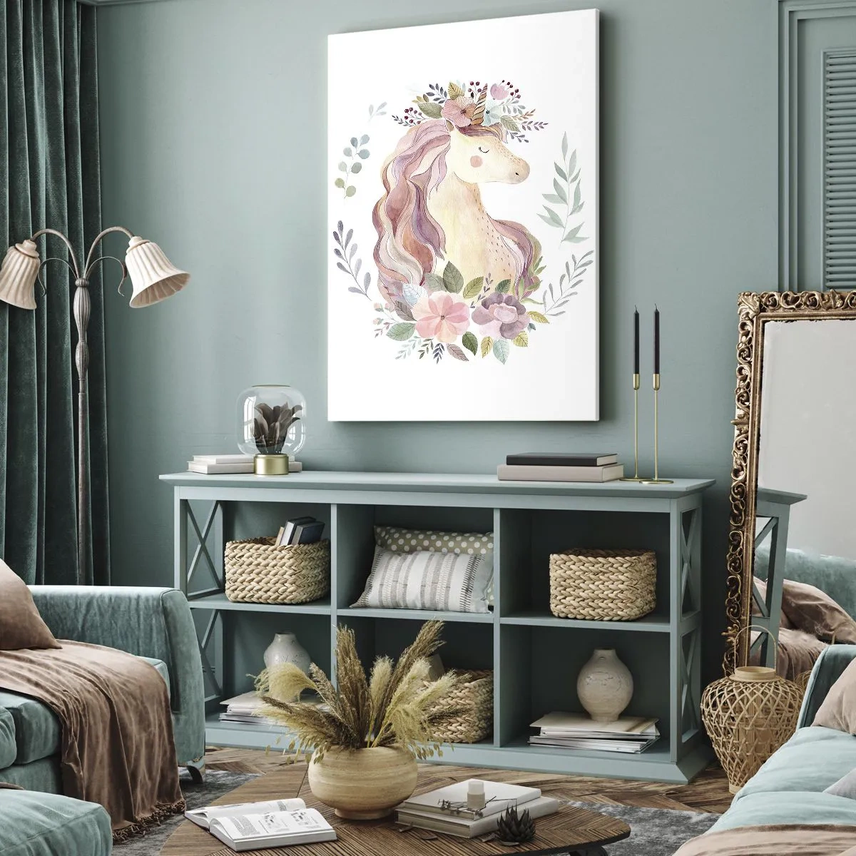 Vászonkép - Meghívás a tündérmesék világába - 65x120 cm