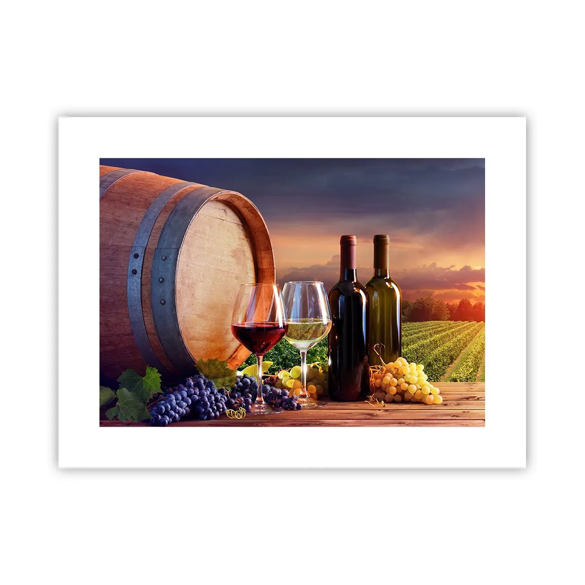 Poszter - Az életnek itt íze van - 40x30 cm