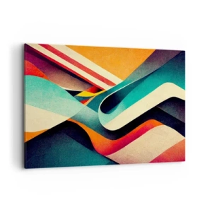 Vászonkép - Intenzív kompozíció - 120x80 cm