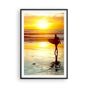 Poszter fehér keretben - A harcos visszatérése - 61x91 cm