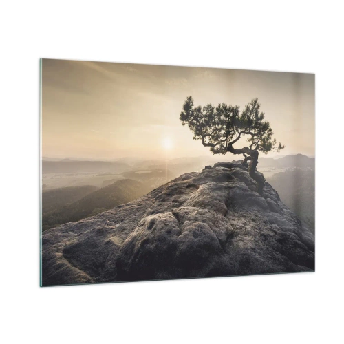 Üveg kép - Az élet mindig győz - 100x70 cm