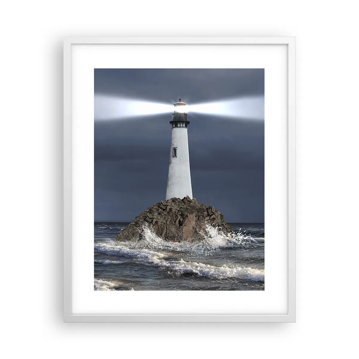 Poszter fekete keretben - Ide…ide…itt! - 40x50 cm