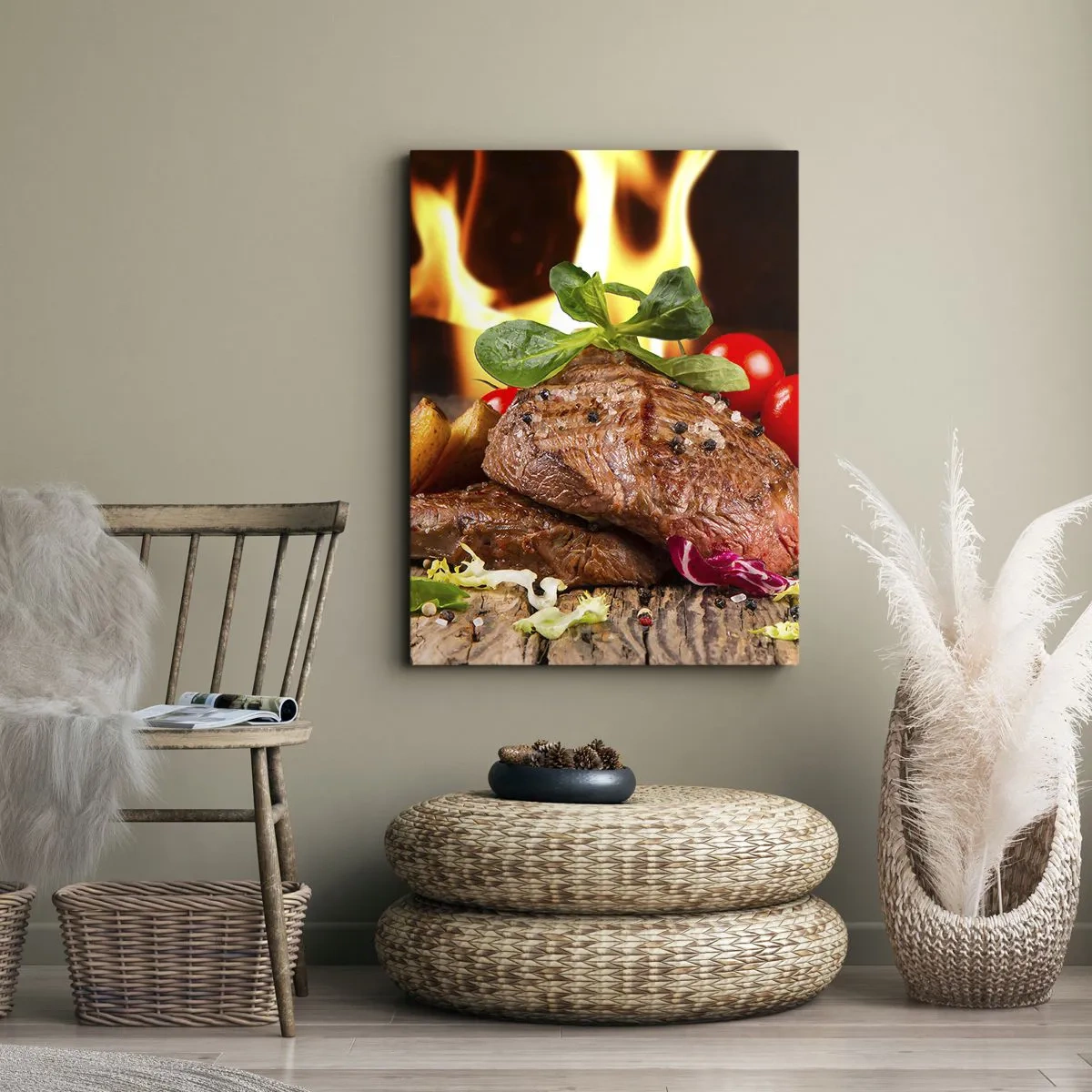 Vászonkép - Parázzsal elővarázsolva - 50x70 cm
