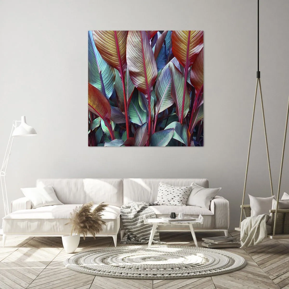 Vászonkép - Egy színes sűrű - 70x70 cm