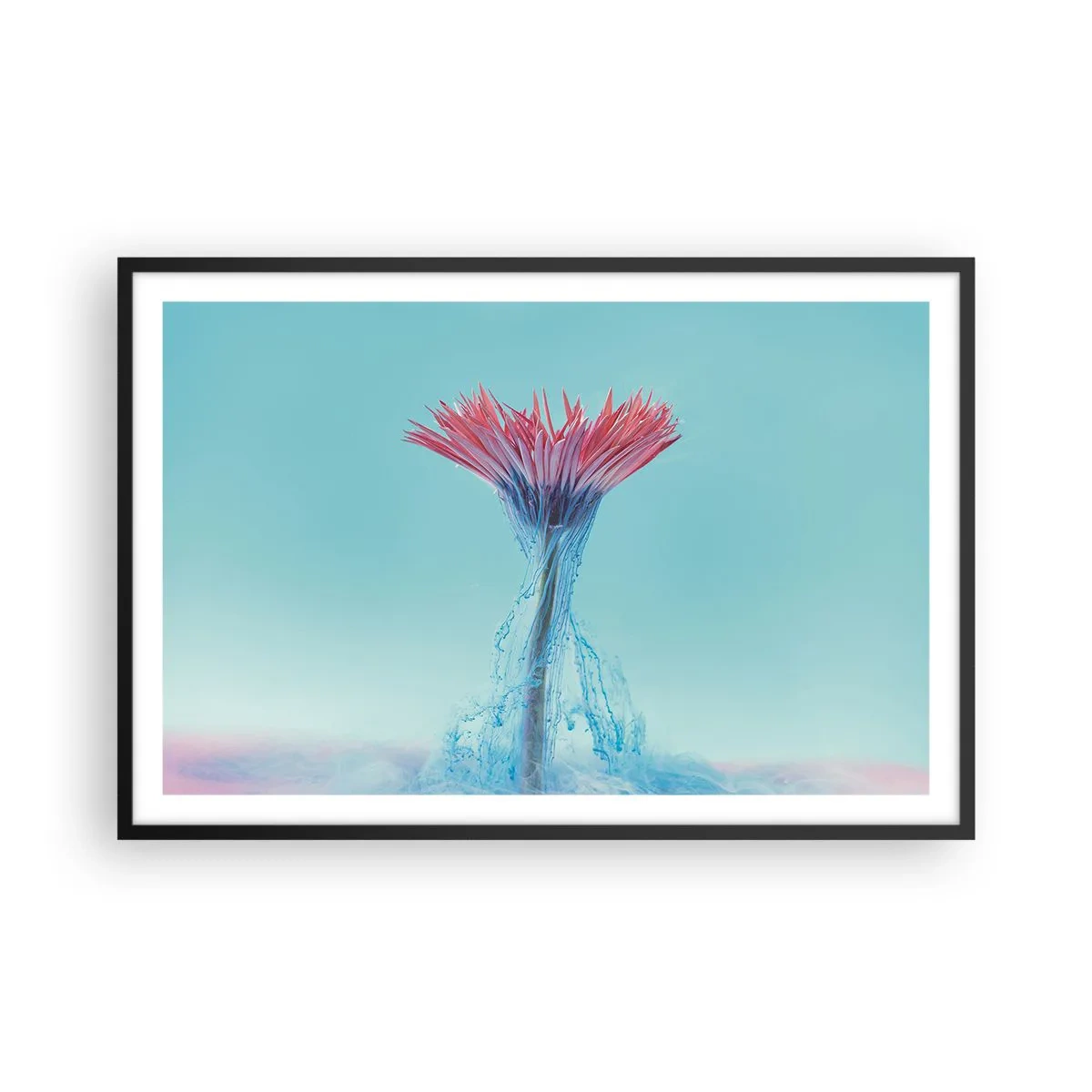 Poszter fehér keretben - Élénkítő ölelésben - 91x61 cm