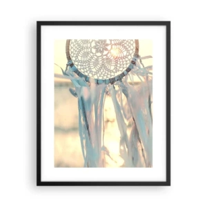 Poszter fehér keretben - Csipkés totem - 40x50 cm