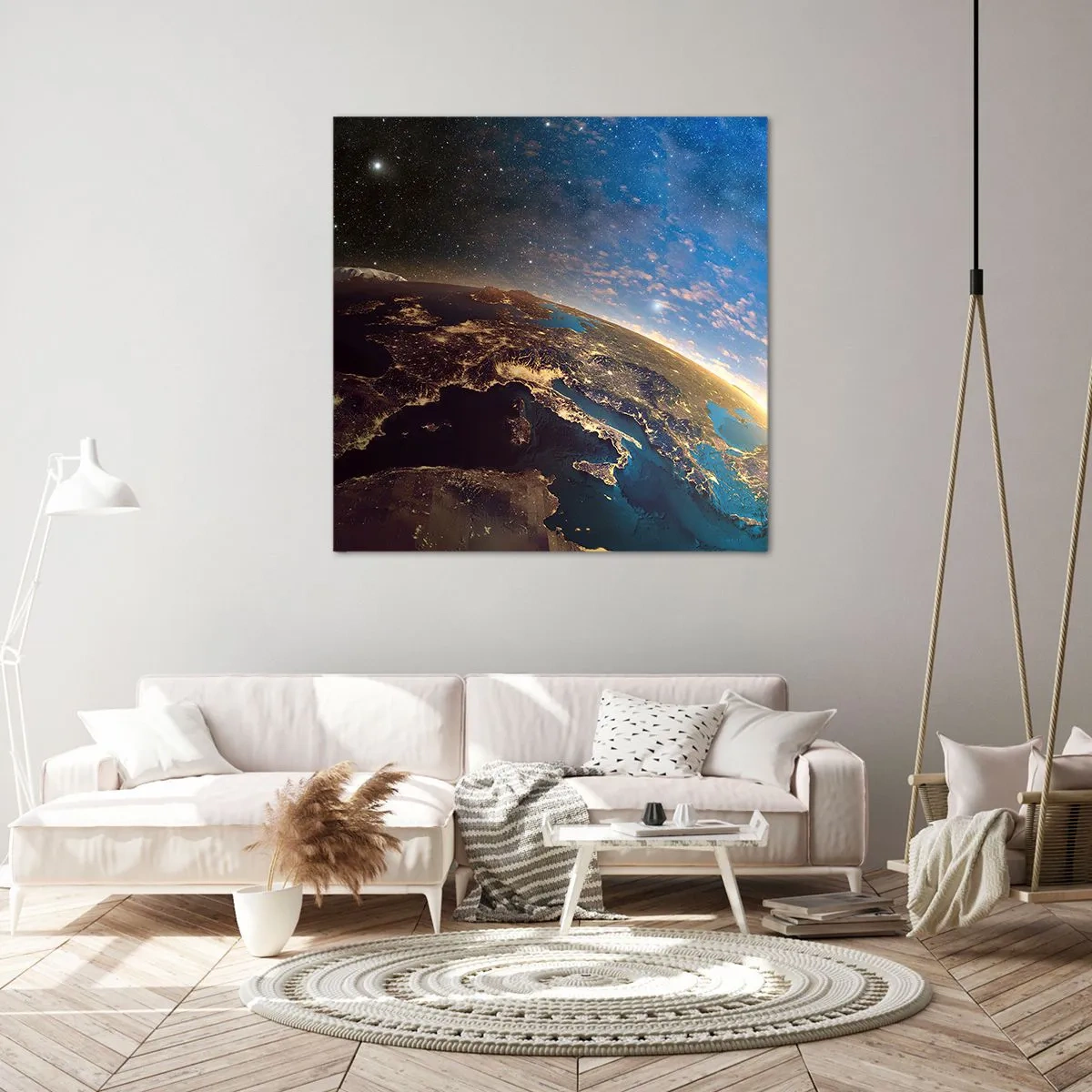 Vászonkép - Tekintsünk magunkra távolról - 50x50 cm