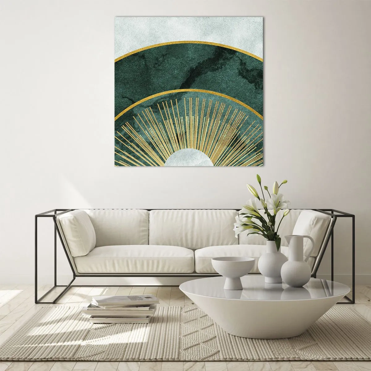 Üveg kép - Egy másik naprendszer - 60x60 cm