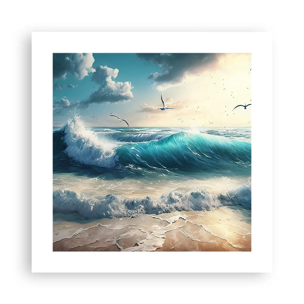 Poszter - Zaj csak neked - 40x40 cm