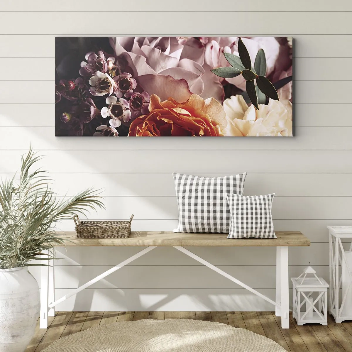 Vászonkép - Szépségbe burkolózva - 160x50 cm