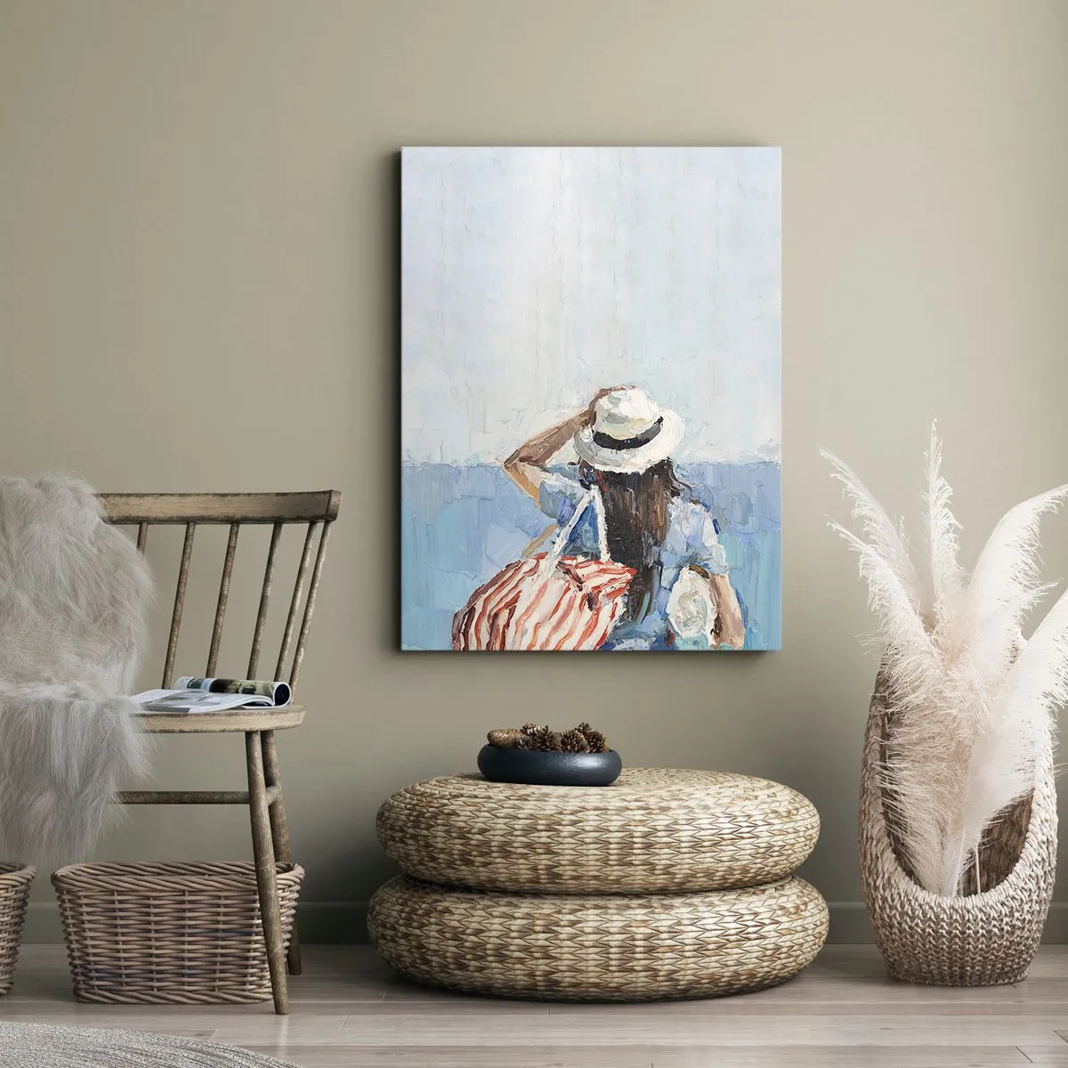 Vászonkép - Üdvözöljük a nyaraláson - 50x70 cm