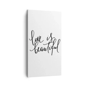 Vászonkép - Olvass és ismételj - 45x80 cm