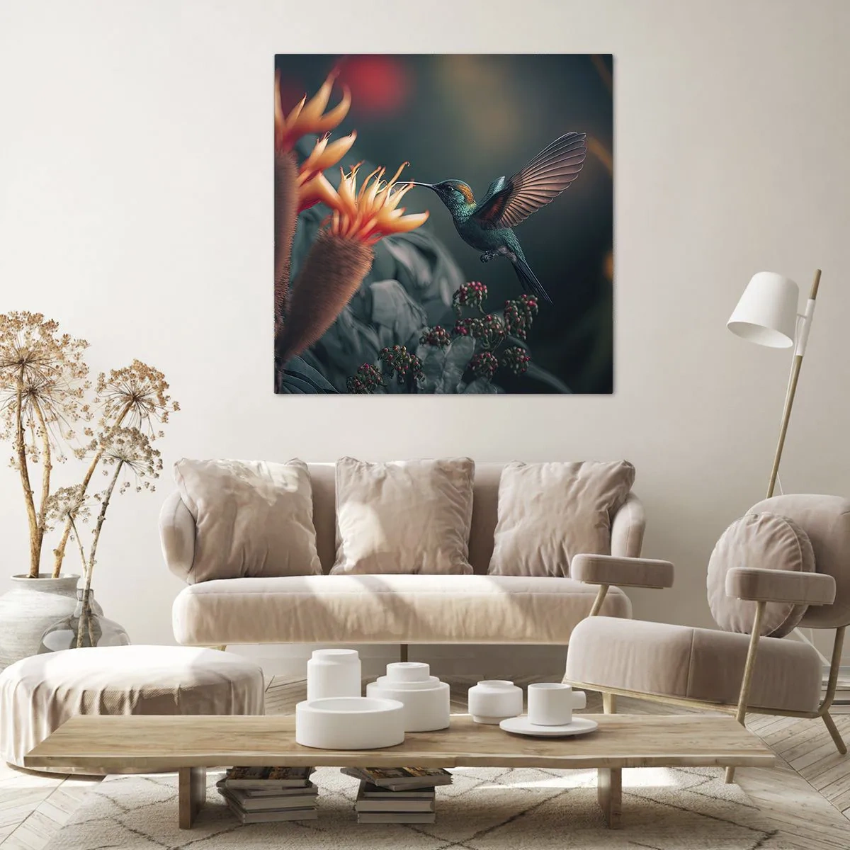 Vászonkép - Egy igazán színes élet - 40x40 cm