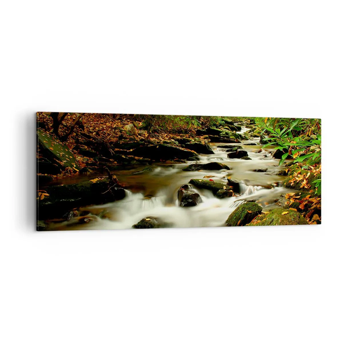 Vászonkép - Mint folyékony ezüst - 140x50 cm