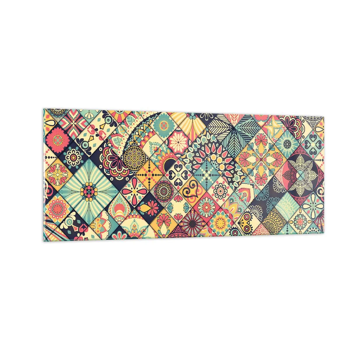 Üveg kép - Marokkói hangulat - 100x40 cm