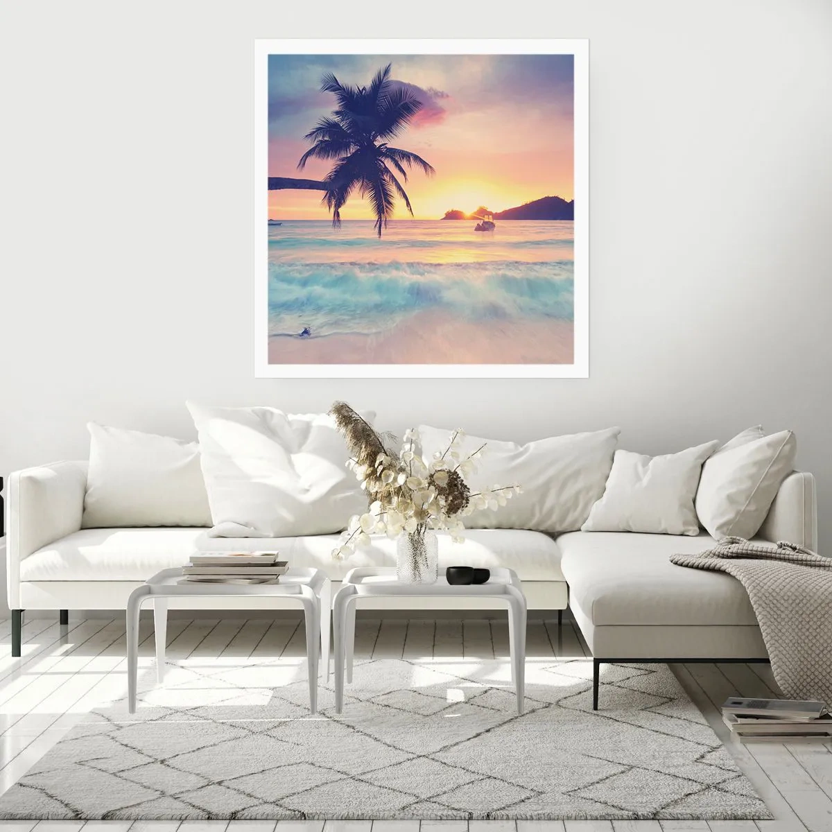 Poszter - Egy este az öbölben - 60x60 cm