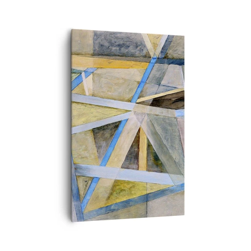 Vászonkép - Egyenesen vagy átlósan? - 80x120 cm
