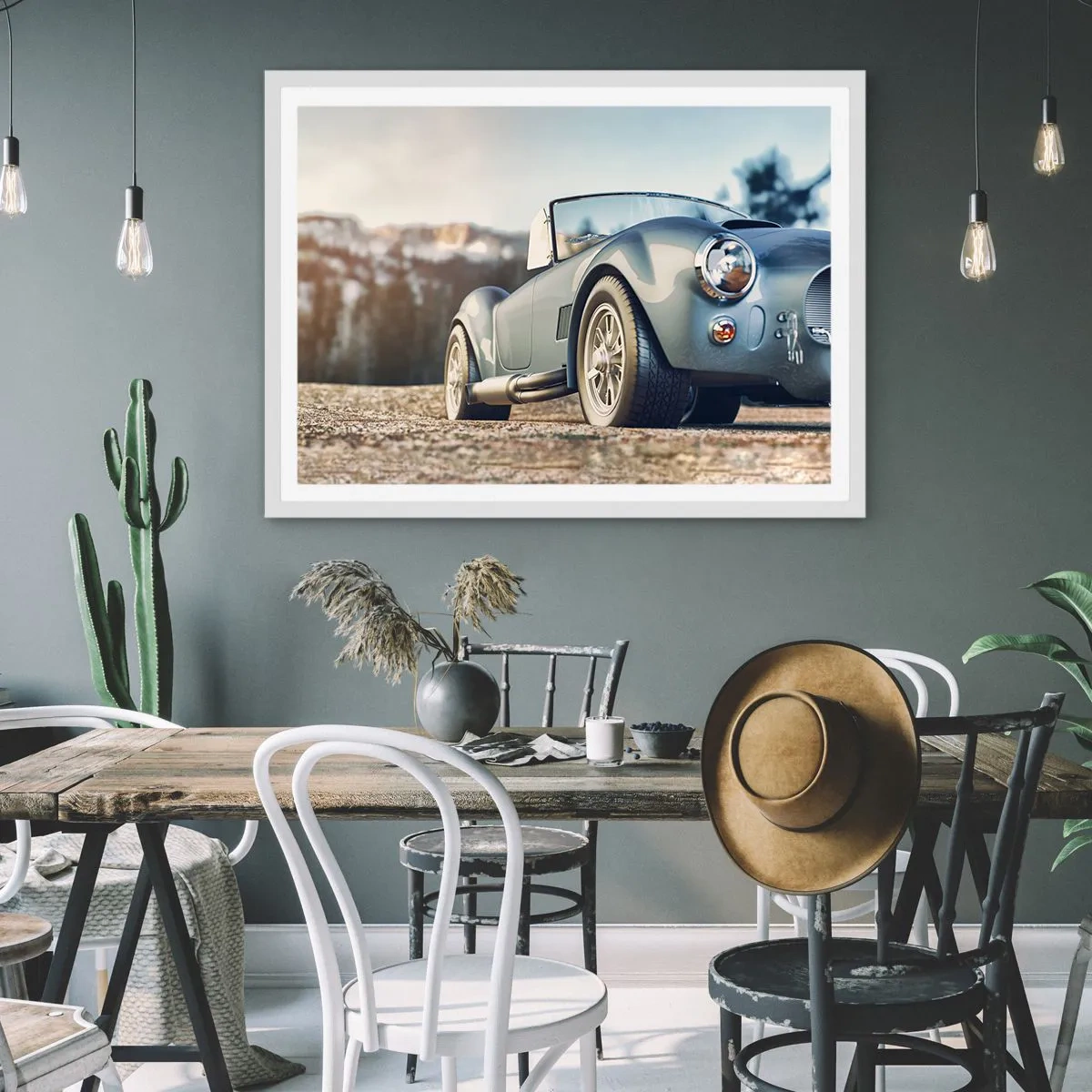 Poszter fekete keretben - Mert a stílus számít - 91x61 cm