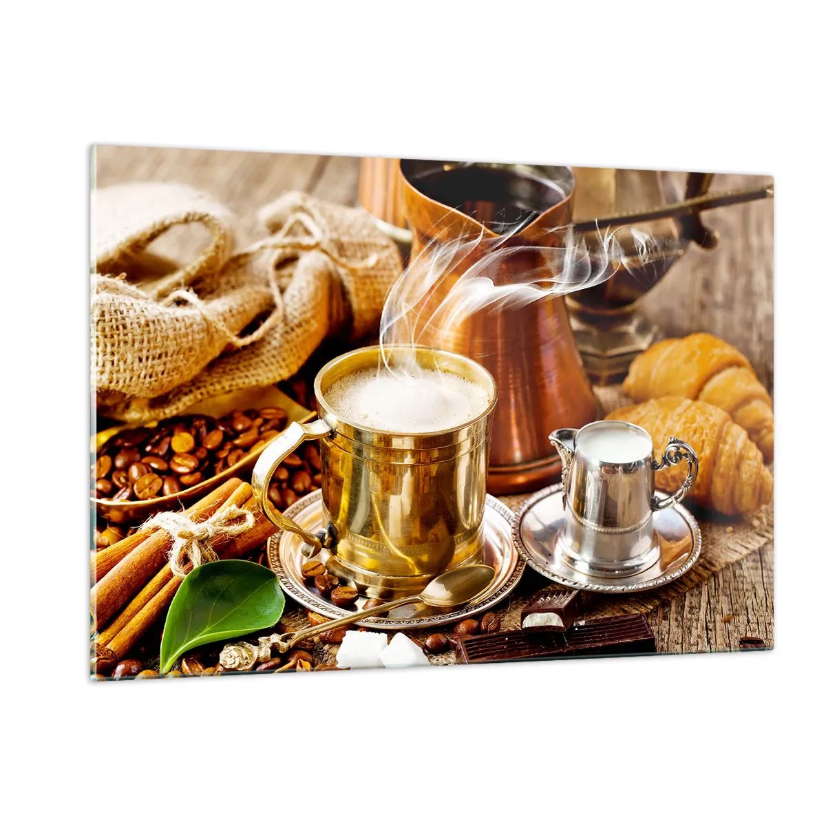 Üveg kép - Szép napot! - 120x80 cm