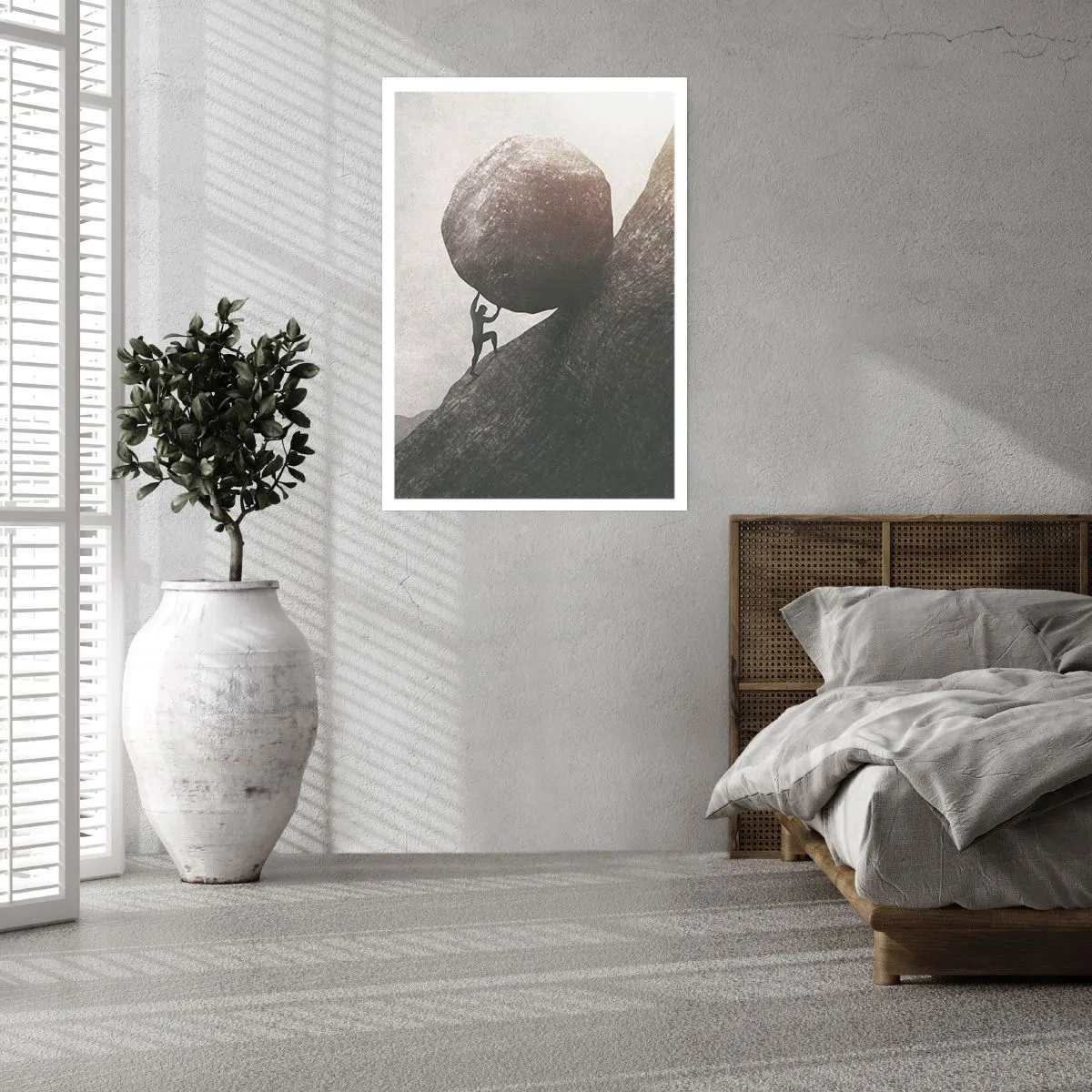 Poszter - Hiszek minden remény ellenére  - 70x100 cm