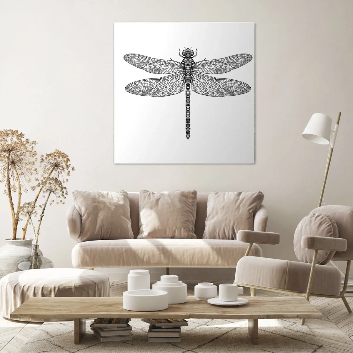 Vászonkép - A természet precizitása - 40x40 cm