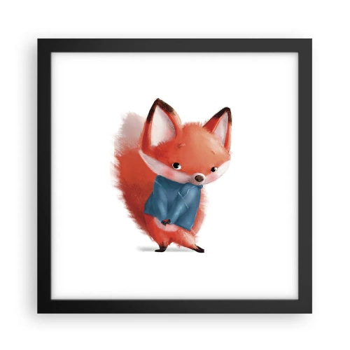 Poszter fehér keretben - Jó áll rajtam? - 30x30 cm