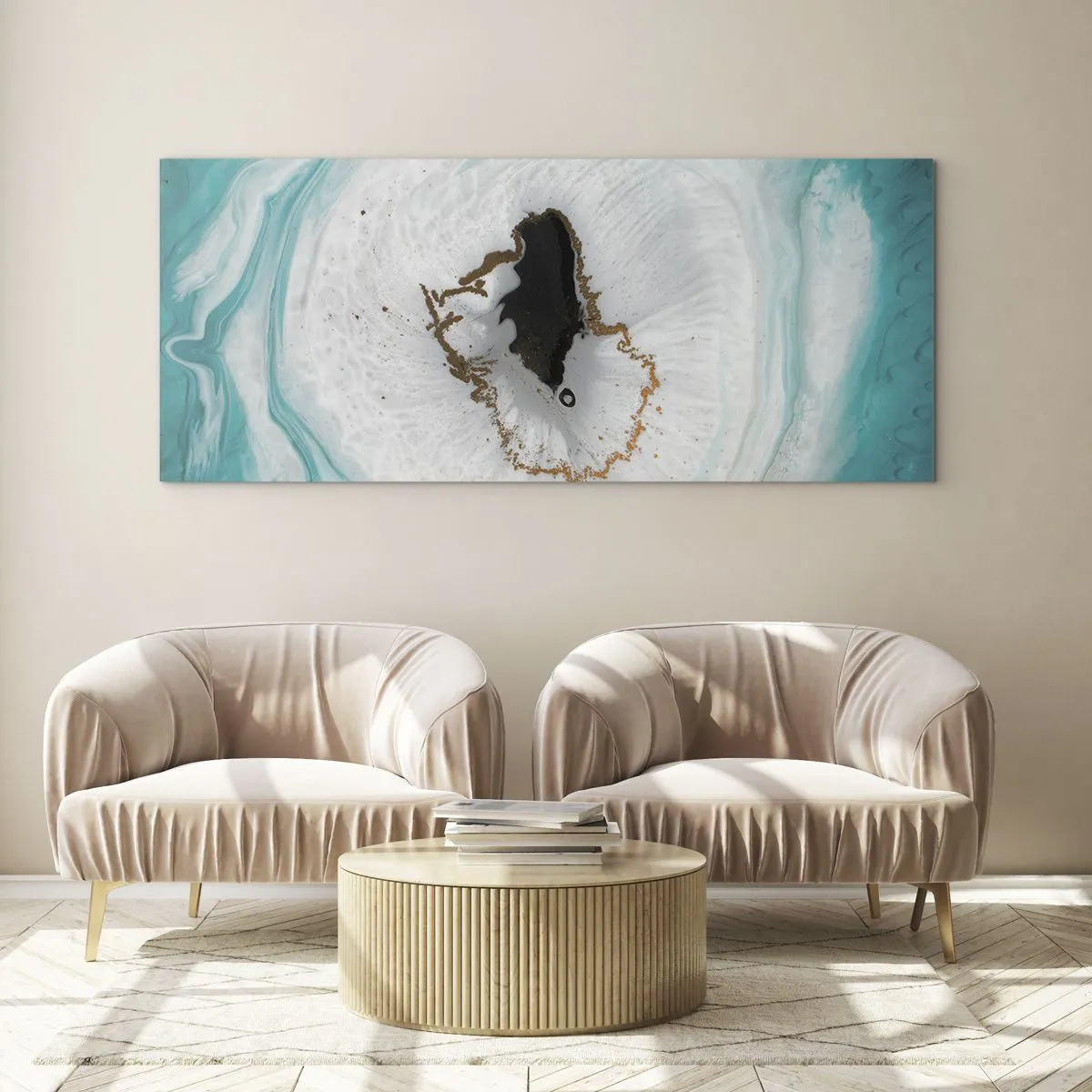 Üveg kép - Behatolni - 140x50 cm