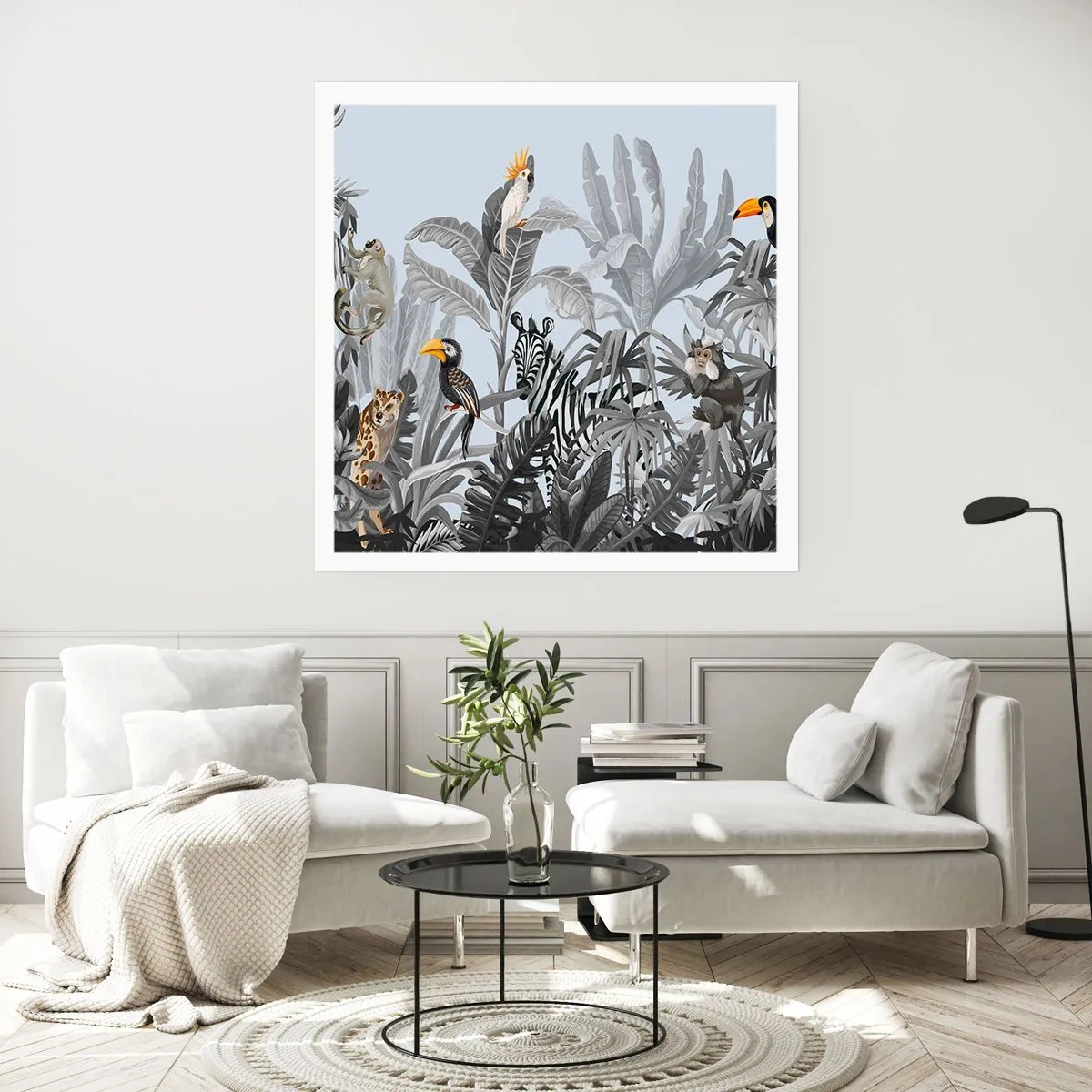 Poszter - Afrikai mese - 50x50 cm