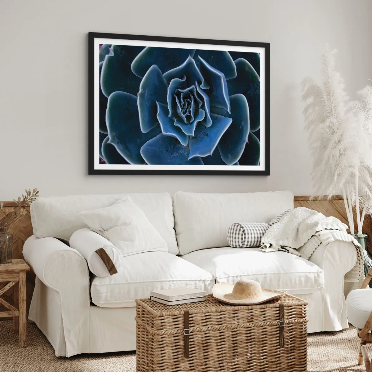 Poszter fehér keretben - A sivatag virága - 70x50 cm